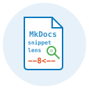 MkDocs Snippet Lens